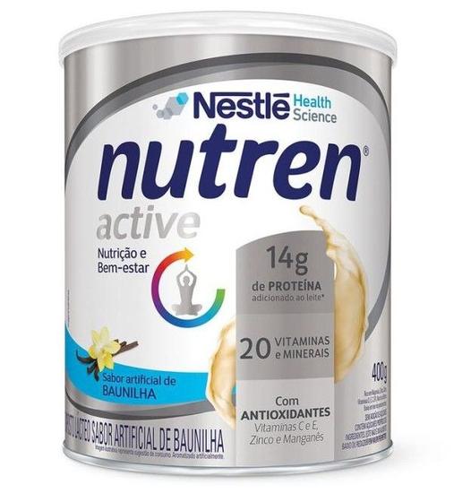Imagem de Nutren active baunilha 400g - nestle
