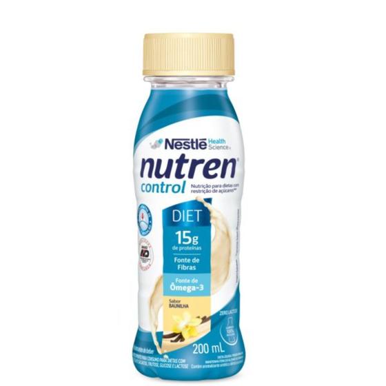 Imagem de Nutren Control 200ml Baunilha Nestlé Dieta Paciente Original Suplemento Imunológico Pré Cirurgia Novo