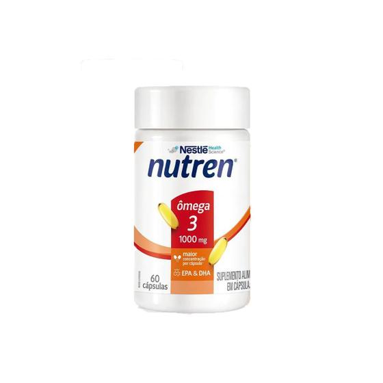 Imagem de Nutren Ômega 3 Suplemento Alimentar Epa E Dha 1000mg 60 Cápsulas Nestlé