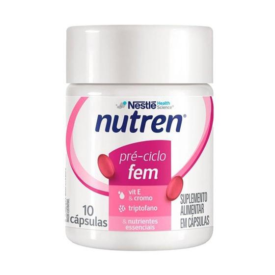 Imagem de Nutren Pré Ciclo Fem Softgel 10 Cápsulas