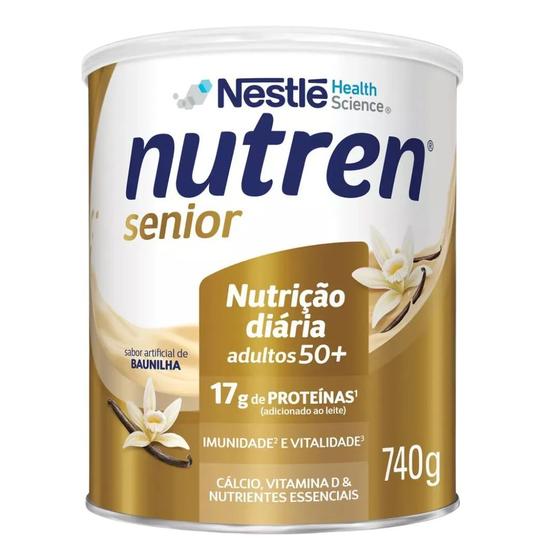 Imagem de Nutren Senior - Baunilha - 740G - Nestle