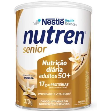 Imagem de Nutren Senior Baunilha Pó - Lata 370g