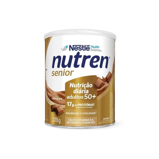 Nutren Senior Nutrição Diária Adultos 50+ Sabor Chocolate 370g Nestlé é boa?