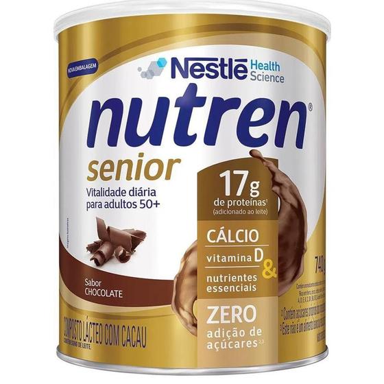 Imagem de Nutren Senior Po Chocolate 740G