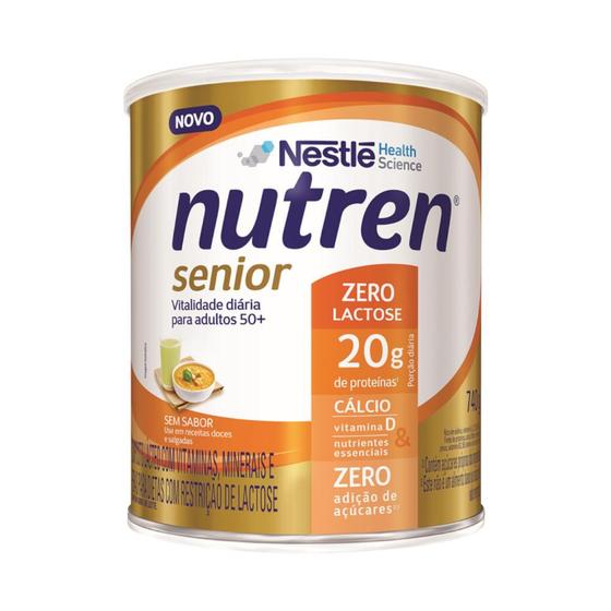 Nutren Senior Sem Sabor Zero Lactose 740g é ruim? Nutren Senior Sem Sabor Zero Lactose 740g é boa?