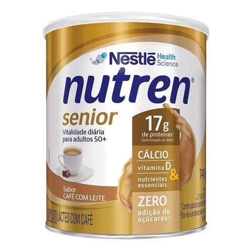 Imagem de Nutren Senior Suplemento Alimentar Adulto Café com Leite 740G