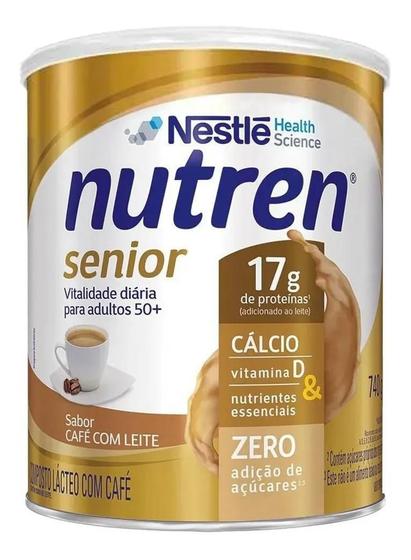 Nutren Senior Suplemento Alimentar Café Com Leite 740G é boa?