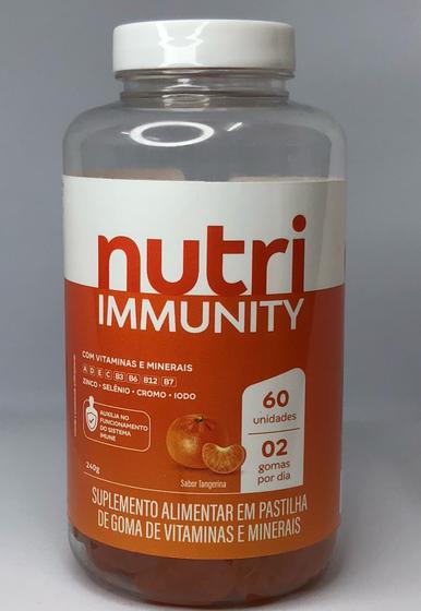 Imagem de Nutri Immunity Tangerina 60Un - Nutrihealth