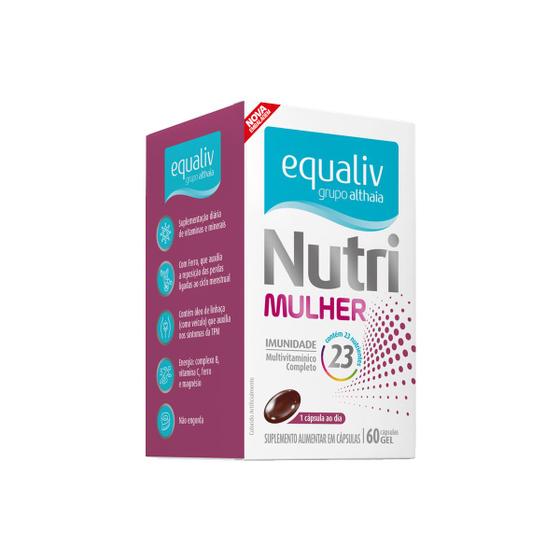 Imagem de Nutri Mulher Multivitamínico 60 Cápsulas Equaliv
