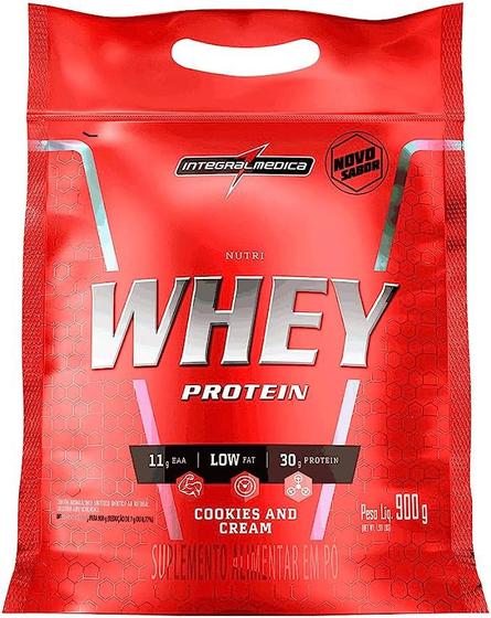 Nutri Whey 907g Refil Integralmedica Menor preço em Nutri Whey 907g Refil Integralmedica