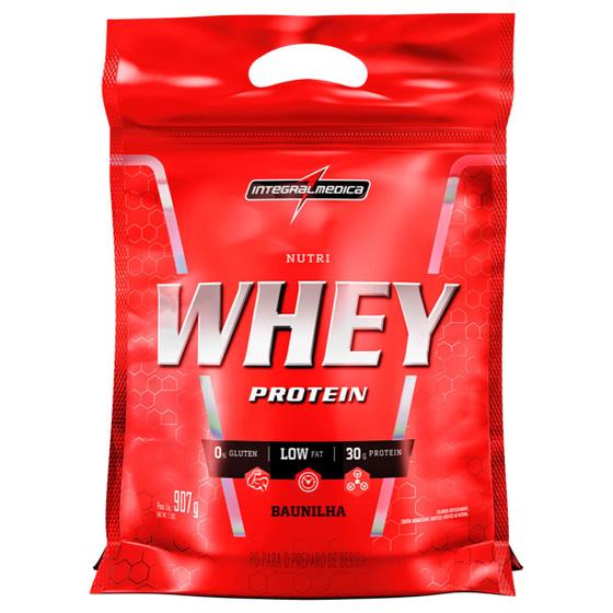 Imagem de Nutri Whey Protein Integralmédica Sabor Baunilha 907g