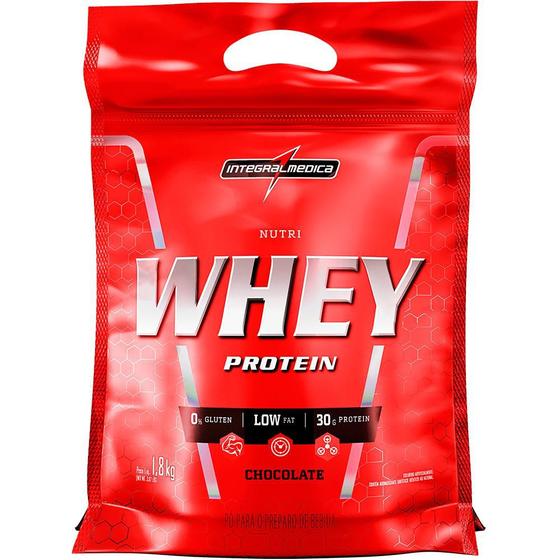 Nutri Whey Protein - Whey Protein 1,8KG Refil - Integral Médica Menor preço em Nutri Whey Protein - Whey Protein 1,8KG Refil - Integral Médica
