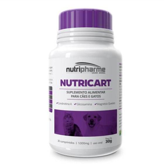 Imagem de Nutricart 1000mg 30 comprimdos - NUTRI PHARME