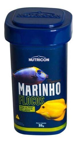 Imagem de Nutricon Ração Marinho Flocos 35g Para Todas Espécies