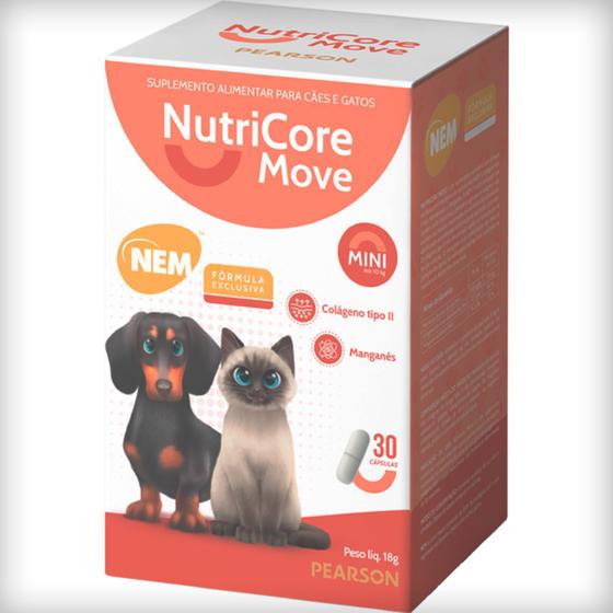 Imagem de NutriCore Move Mini 135 mg Suplemento Alimentar - 30 Cápsulas
