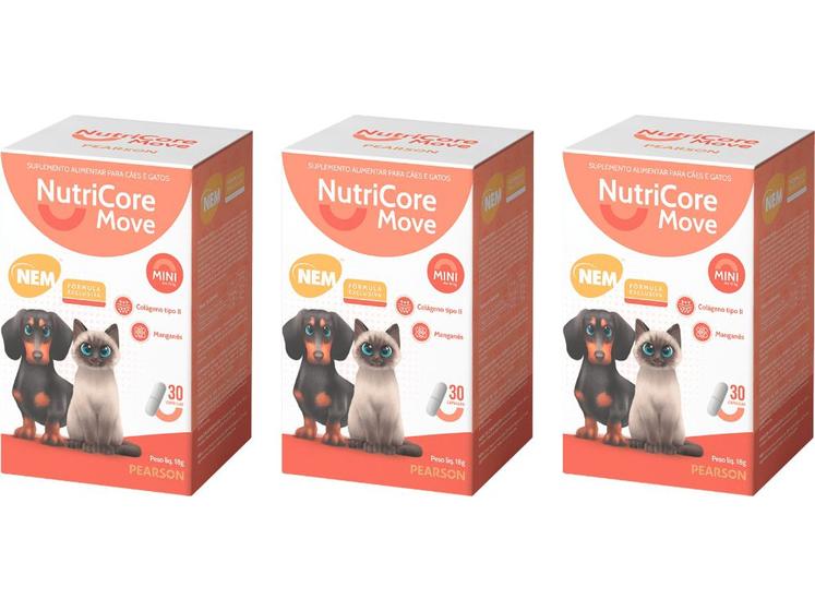 Imagem de Nutricore Move Mini - 30 Cápsulas - Pearson - 3 Unidades