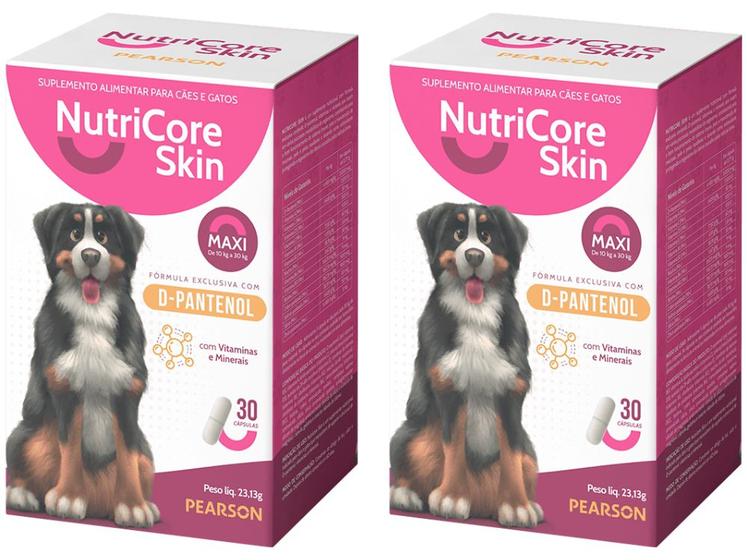 Imagem de Nutricore Skin Maxi - 30 Cápsulas - Pearson - 2 Unidades