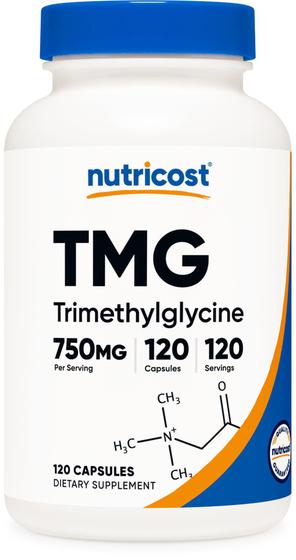 Imagem de Nutricost TMG 750mg, 120 Cápsulas