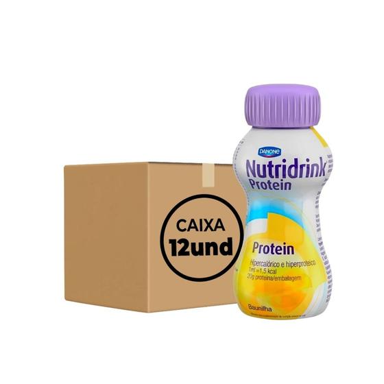 Imagem de Nutridrink protein baunilha 200ml (kit c/12) - danone