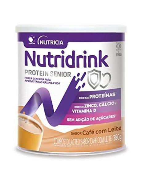 Imagem de Nutridrink Protein Senior Café 380g - Fortaleça A Imunidade