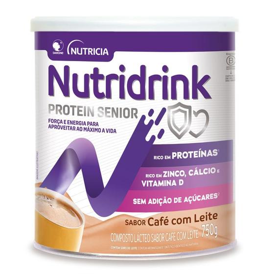 Imagem de Nutridrink Protein Senior Café com Leite 750g