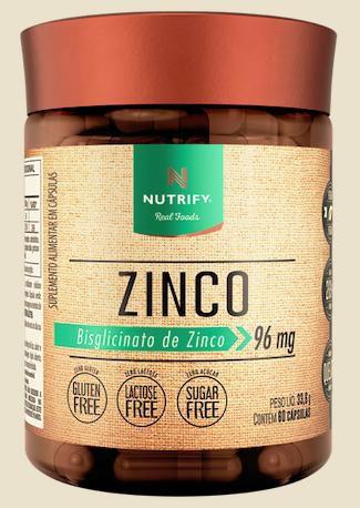 Imagem de Nutrify zinco quelato bisglicinato 60cps