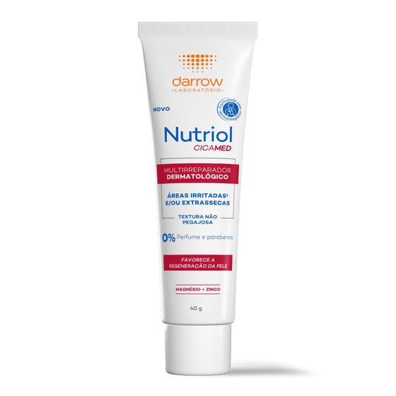 Imagem de Nutriol Cicamed Darrow Multirreparador Dermatológico Sem Perfume 40g