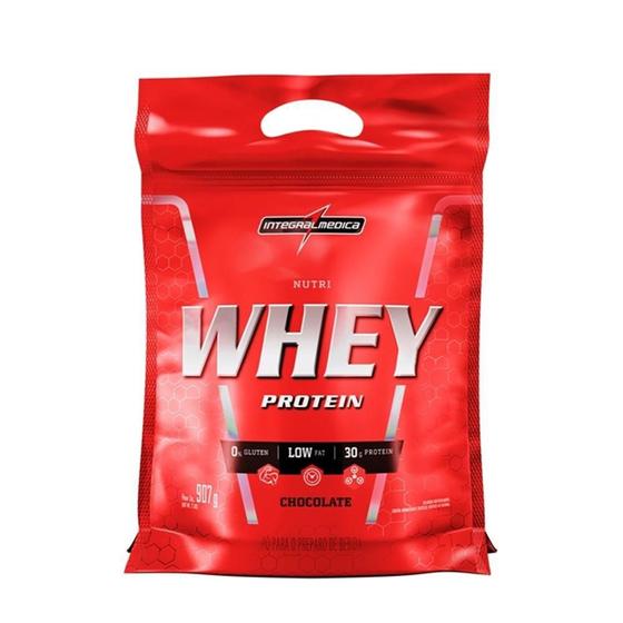 Imagem de Nutry whey refil 907g chocolate  integralmédica