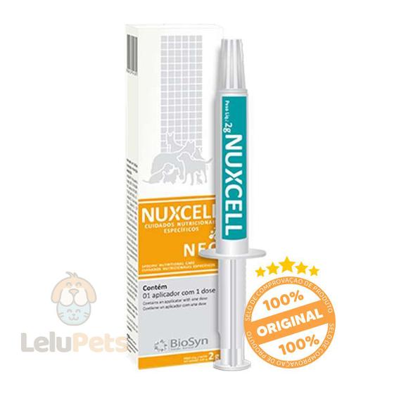 Nuxcell Neo Suplemento Vitamínico Para Cachorros BioSyn 2g Menor preço em Nuxcell Neo Suplemento Vitamínico Para Cachorros BioSyn 2g