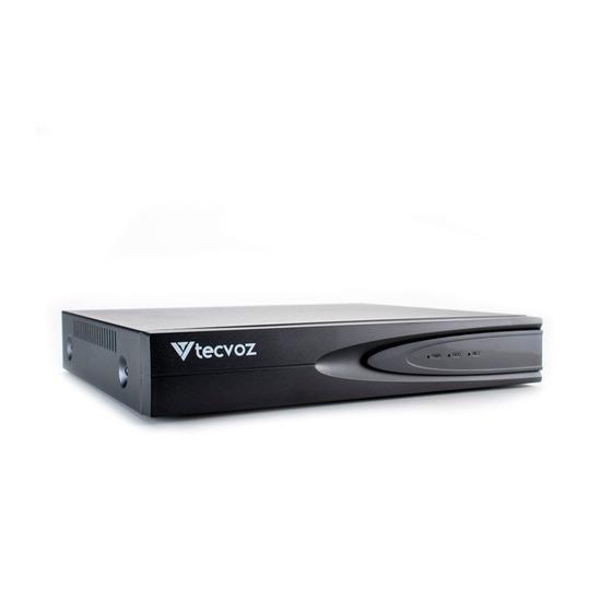 Imagem de Nvr Tecvoz  Gravador Digital De Video 4 Canais Ip Nvd U5004poe