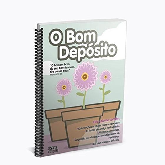 O Bom Depósito - Volume 3 (Lições 49 a 72) - Árvore da vida Menor preço em O Bom Depósito - Volume 3 (Lições 49 a 72) - Árvore da vida