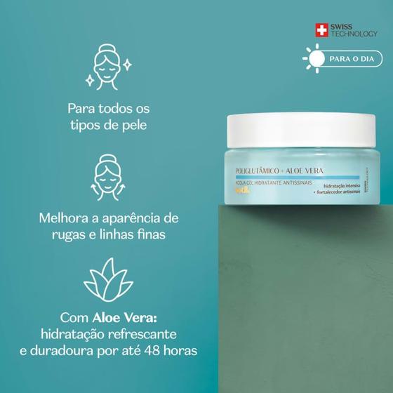 Imagem de O BOTICARIO BOTIK ACQUA GEL POLIGLUTÂMICO + ALOE VERA 50g