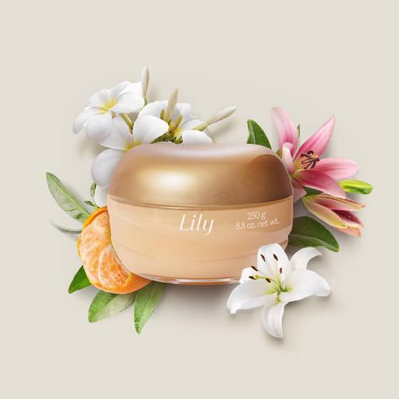 O BOTICARIO LILY VELUDO ACETINADO HIDRATANTE CORPORAL 250g - O Boticário Imagem de O BOTICARIO LILY VELUDO ACETINADO HIDRATANTE CORPORAL 250g