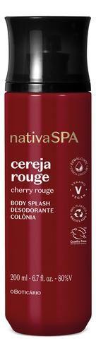 Imagem de O Boticário Nativa Spa Cereja Rouge Body Splash 200ml