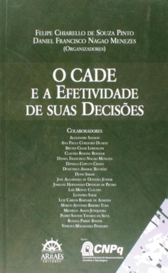 Imagem de O CADE e a efetividade de suas decisões - ARRAES EDITORES