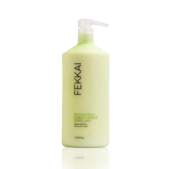 Imagem de O condicionador Fekkai Brilliant Gloss 1L transforma o cabelo em 4x mais brilho