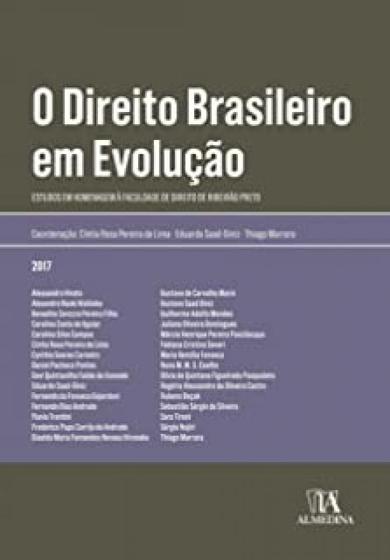 Imagem de O Direito Brasileiro em Evolução: Estudos em Homenagem à Faculdade de Direito de Ribeirão Preto - ALMEDINA