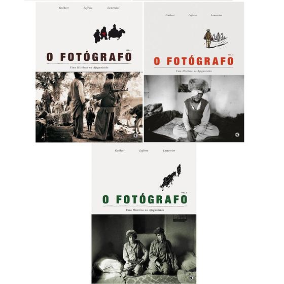 Imagem de O Fotógrafo: Uma História no Afeganistão (3 Volumes)  Guibert, Lefèvre & Lemercier