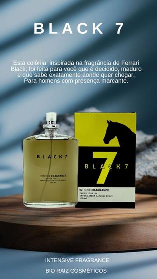 O Melhor Perfume Masculino do Mundo com Feromônio Masculino o mais vendido Black 7 - fragancia intense Imagem de O Melhor Perfume Masculino do Mundo com Feromônio Masculino o mais vendido Black 7