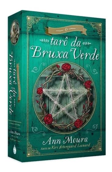 Imagem de O Tarô Da Bruxa Verde - Ann Moura  78 Cartas + Livro Color Em Português