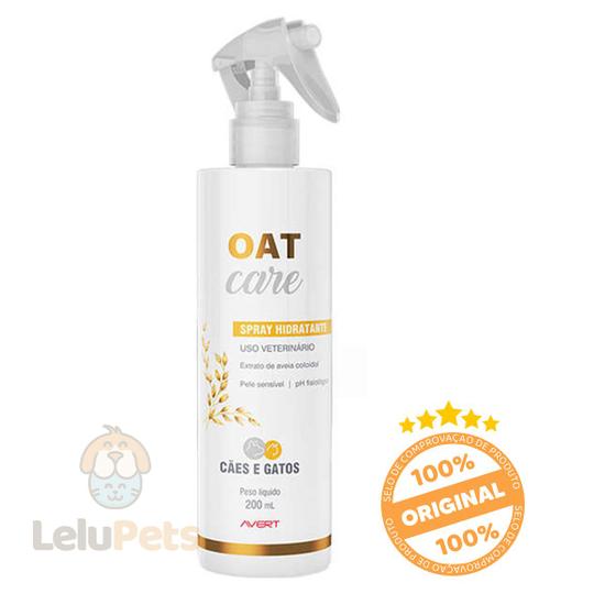 Imagem de Oat Care Spray 200ml Avert Hidratante Para Cachorro e Gato