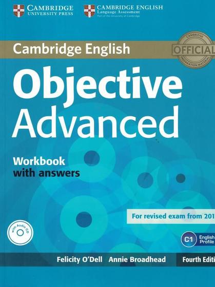 Imagem de Objective advanced wb with answers & audio cd - 4th ed - CAMBRIDGE UNIVERSITY