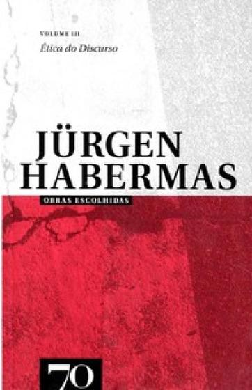 Imagem de Obras escolhidas de jürgen habermas ética do discurso