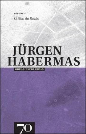 Imagem de Obras Escolhidas de Jurgen Habermas - Vol.V - EDICOES 70