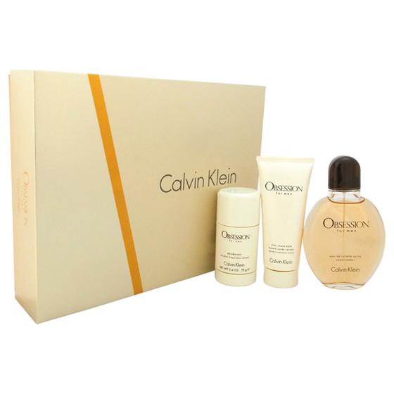 Imagem de Obsessão por Calvin Klein para Homens 3 Pc Gift Set