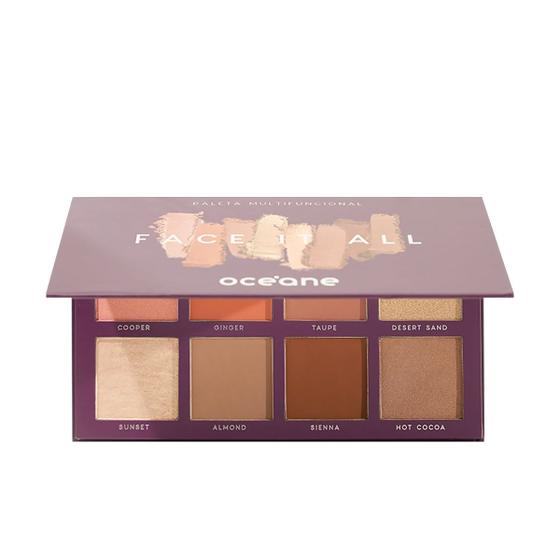 Imagem de Océane Purple Face it All - Paleta Multifuncional 25,6g