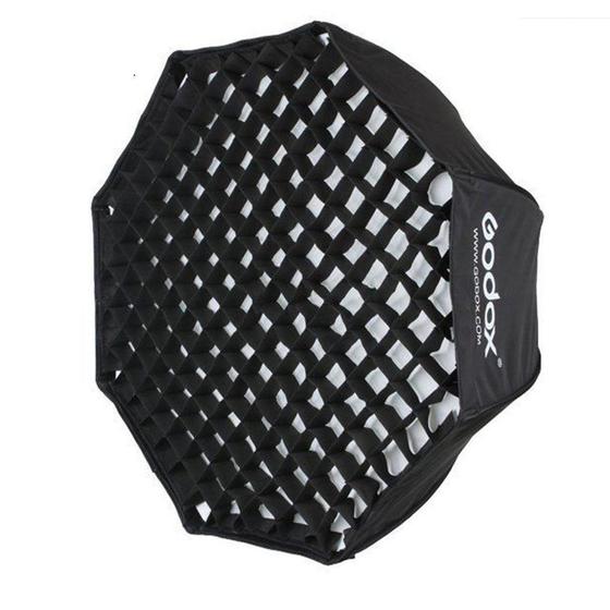 Imagem de Octabox 120Cm Godox Com Grid Softbox Sombrinha Guarda Chuva