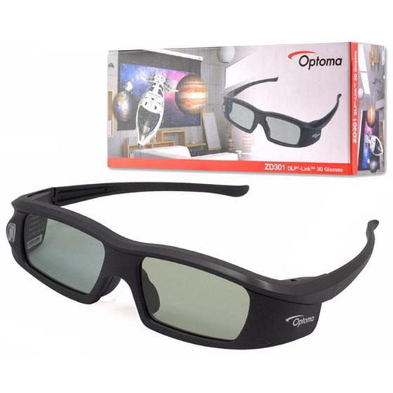 Imagem de Oculos 3d Optoma - Zd301 3d Glasses