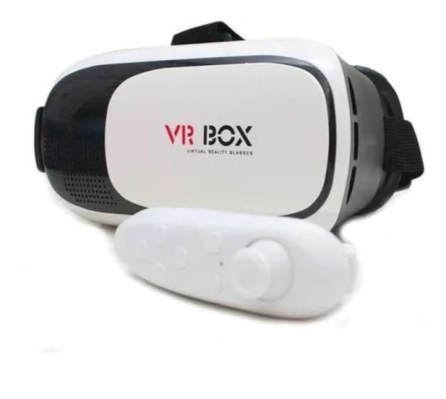Imagem de Óculos 3D Realidade Virtual Com Controle Para Celular Jogos