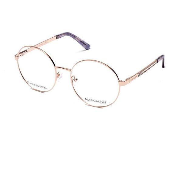 Guess By Marciano Occhiali Da Vista Donna - Montatura Rosa Oro, Modello Gm0323 028 54